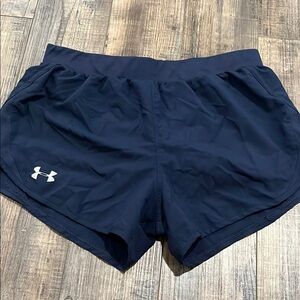 🩷Under Armour Blue Athletic Shorts Lightweight Elastic Waist🩷